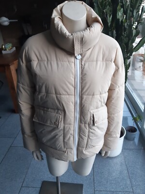 NEU Esprit Damen Stepp Jacke Mantel Gr.M 38 beige