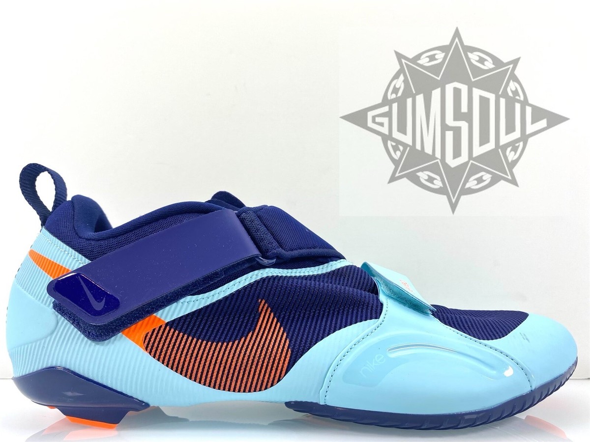 NIKE SUPERREP CYCLE PELOTON INDOOR BLUE VOID TOTAL ORANGE COPA