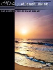 DAN COATES POPULAR PIANO LIBRARY MEDLEYS OF BEAUTIFUL BALLADS MUSIC BOOK NEW