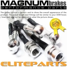 Stainless Steel Brake Lines for 1986-1990 Acura Legend Sedan