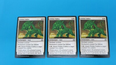 3x  FELIDAR UMBRA  AURA PLANECHASE 2012 MTG MAGIC THE GATHERING   NM / UNPLAYED
