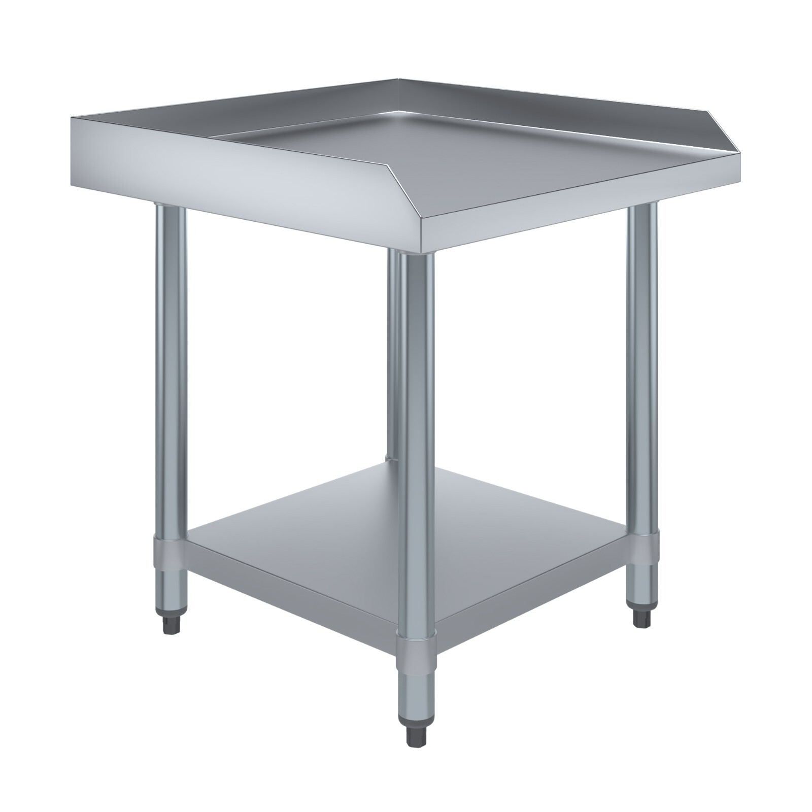 24 in. x 24 in. Soporte de equipo de acero inoxidable