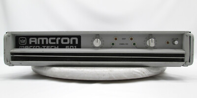 Rack Mount Crown Macro-Tech 601 Power Amplifier | eBay