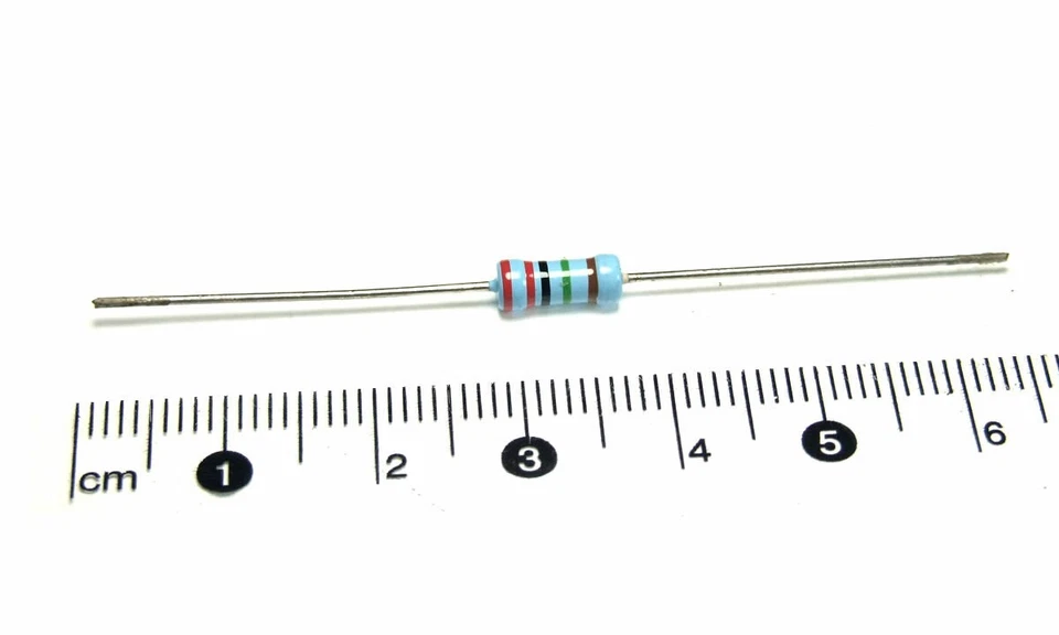 22M Ohm ±1% 0.5W High-voltage RESISTOR VR37 -- Philips (20 pieces) - Image 2 of 4