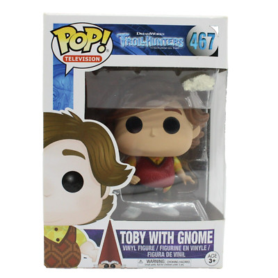 Funko Pop! Television DreamWorks Troll Hunters 467 Toby with Gnome Vinyl Figur