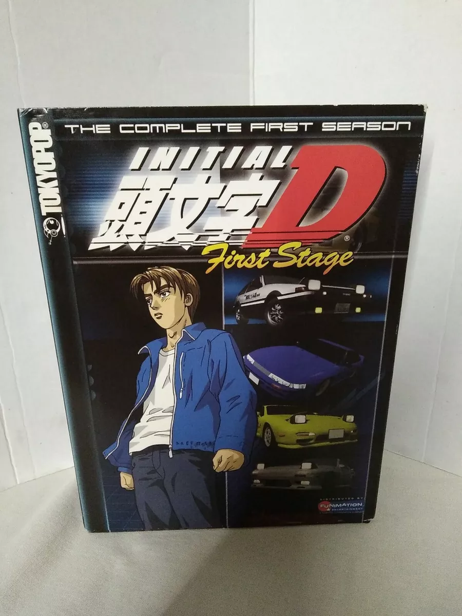 Initial D First Stage Complete First Season 9 Disc Box