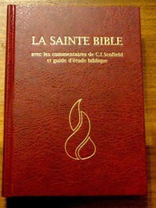 French Bible, Scofield Study Bible, Revised Segond, La Sainte Bible Hardcover | eBay