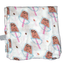 The Wee Bean Boba Drink Bamboo Swaddle Baby Blanket 46x48"