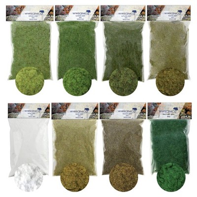 Statisches Gras 2mm 50g - Modell Streuherde Landschaft Kriegsspiele Grundmaterial