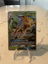 Leafeon GX SM146 Sun and Moon Black Star Promo Pokemon Card Near Mint