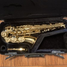 Used Yamaha YAS-475 E Flat Alto Saxophone Intermediate Level - Good Condition