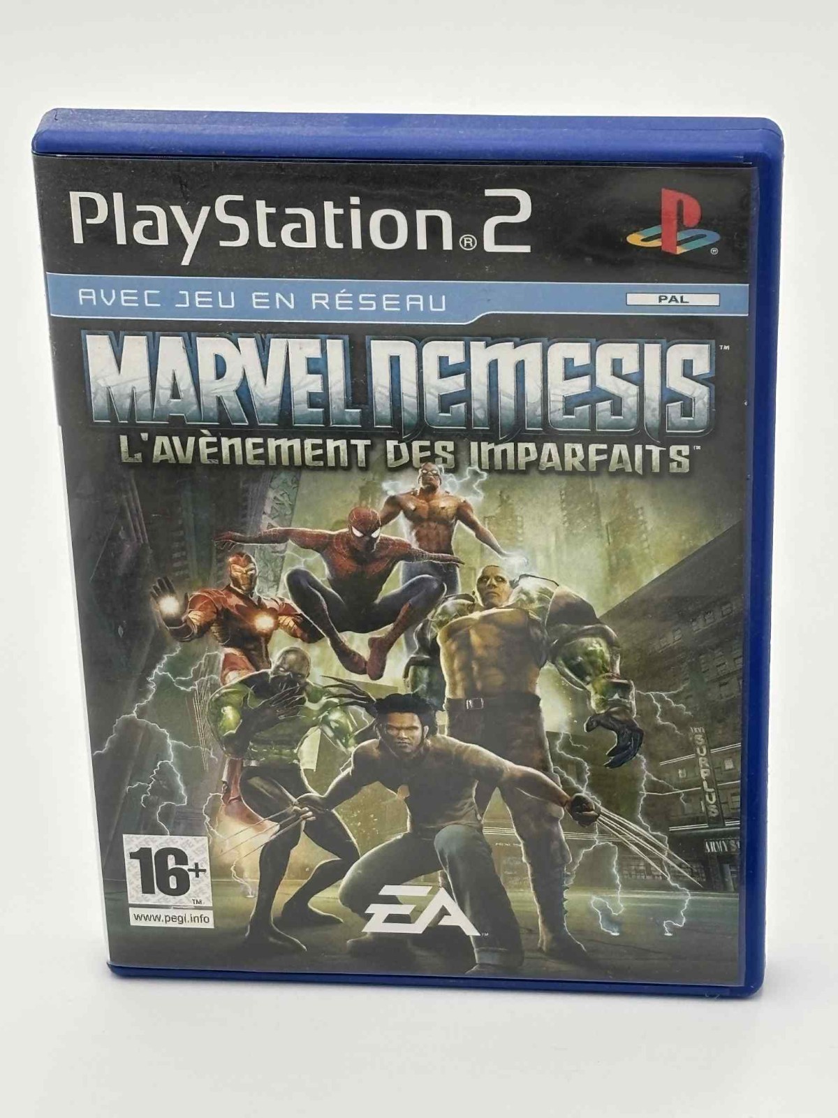 Jeu PS2 – Marvel Nemesis L’avènement des imparfaits – Complet – PAL – TBE
