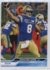 2024 Upper Deck CFL Deluxe 141/250 Zach Collaros #74 r6v