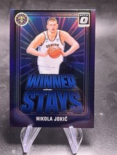 2024-25 Panini Donruss Optic Winner Stays Purple Prizm #6 Nikola Jokic Nuggets