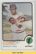 1973 Topps Bobby Darwin #228 READ d0u
