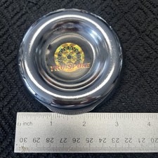 Tru True Spoke Hologram Wire Wheel Center Cap Hub Cover Chrome Metal 3.50 Od I