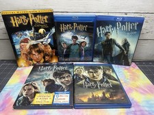 Lot Of 5 Harry Potter Blu Ray  DVD All Work Tested
