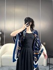 Hermès Royal Blue Chain Pattern Silk Scarf 53x53in — photo 1