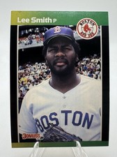 1989 Donruss Lee Smith Boston Red Sox #66 ⚾️