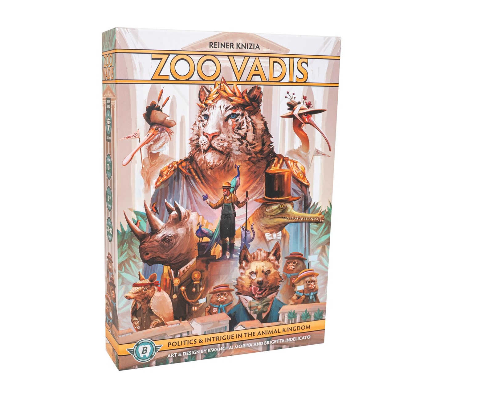 Zoo Vadis Board Game - Standard Edition - Bitewing Games - Negotiaition Game - 3 20790₽