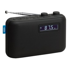 Jensen Portable AM/FM Radios, Black, SR-50