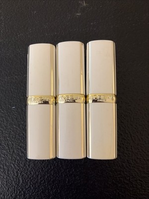L'Oreal Age Perfect #110 Flaming Carmin  Lipstick New Pack of 3