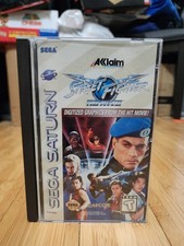Street Fighter: The Movie (Sega Saturn 1995) Complete w Manual + Reg Card CIB