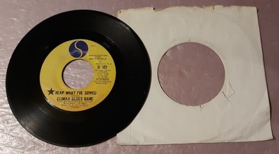 Climax Blues Band Reap What I've Sowed PROMO by Chrysalis 7'' Vinyl Records 45rpm