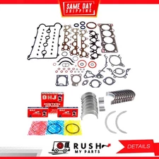 90-93 Engine Full Gasket Set Bearing Rings For Mazda Miata 1.6L DOHC DNJ RRK444