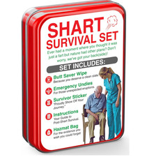 Funny Shart Survival Kit By Witty Yeti Ultimate Poop Prank Gag Gift Kit Contain