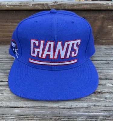 Vintage American Needle New York Giants Hat Snapback NFL Blockhead 