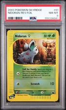 2003 POKEMON SKYRIDGE #81 NIDORAN-REVERSE FOIL PSA 8 on eBay