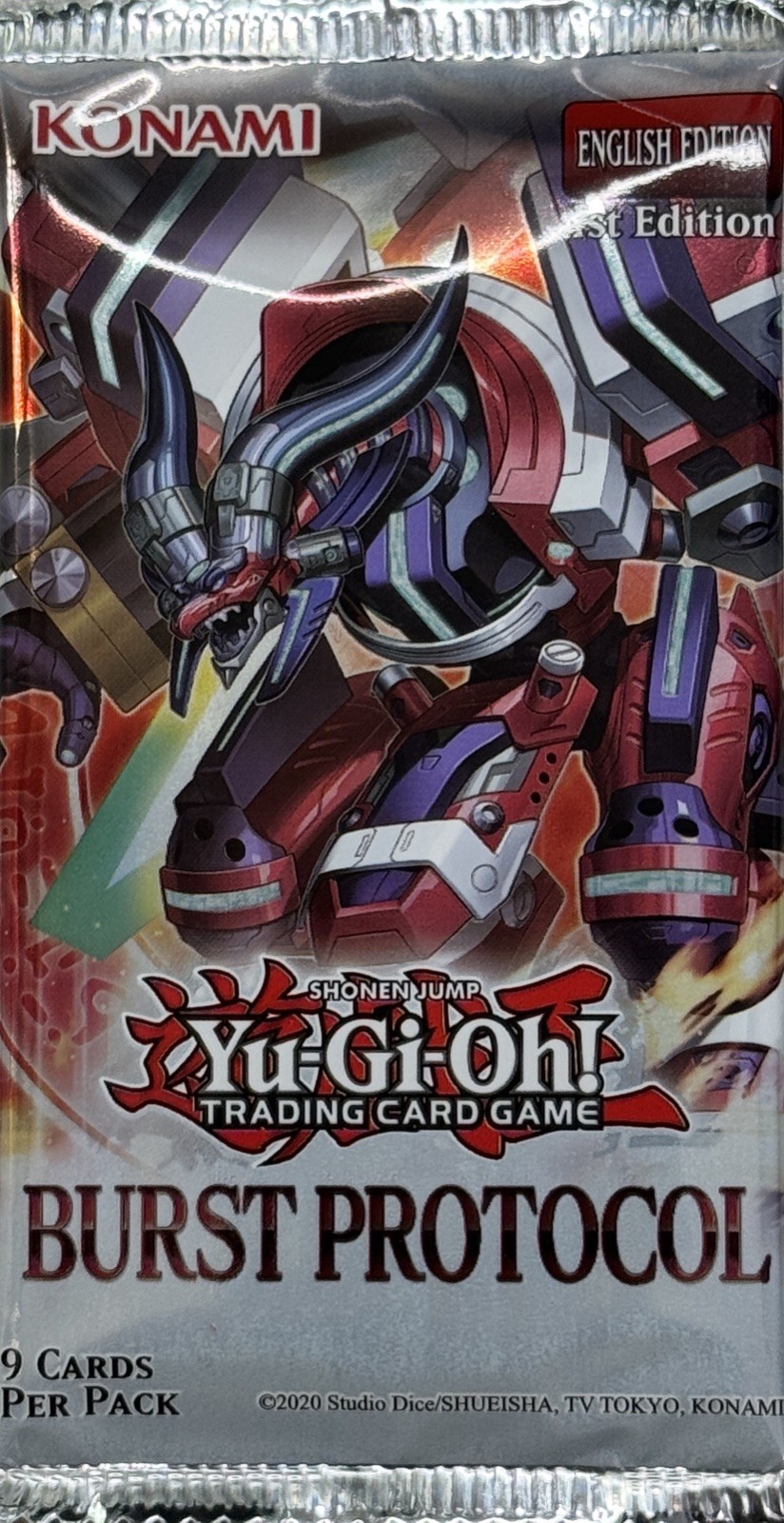 YuGiOh! Burst Protocol 1st Edition Booster Pack X1 IN HAND / READY TO SHIP