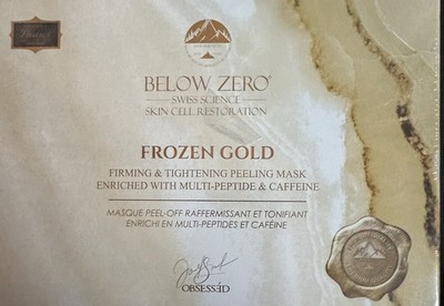 Below Zero Frozen Gold - Firming & Tightening Peeling Mask w/Multi-Peptides