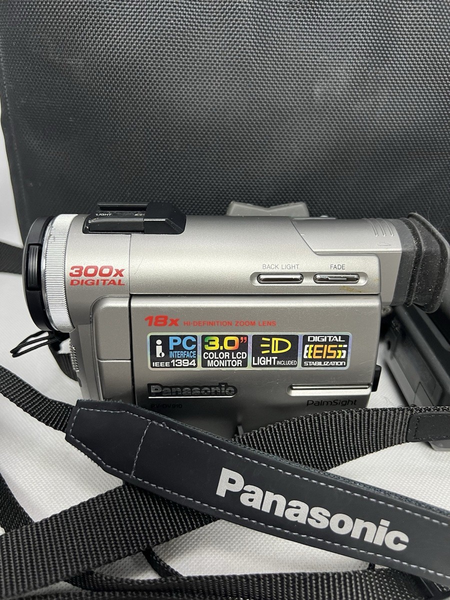 【ENGLISH】 PV-DV910 MiniDV Panasonic 410 Panasonic PV-DV910 PV-DV910D MiniDv Mini Dv Camcorder VCR