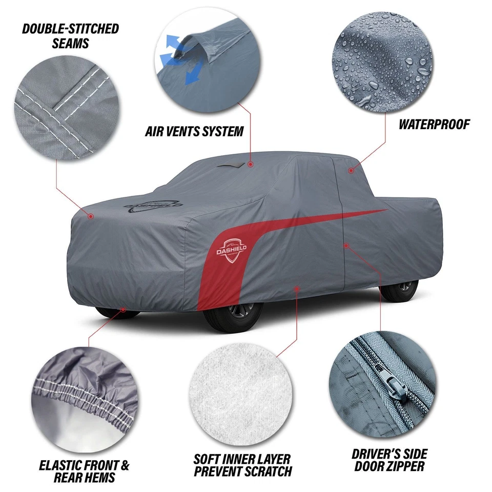 [CCT] Supreme Lite Impermeable Cubierta Completa Coche Camión para Toyota Tundra 2000-2026 Foto 4 de 4
