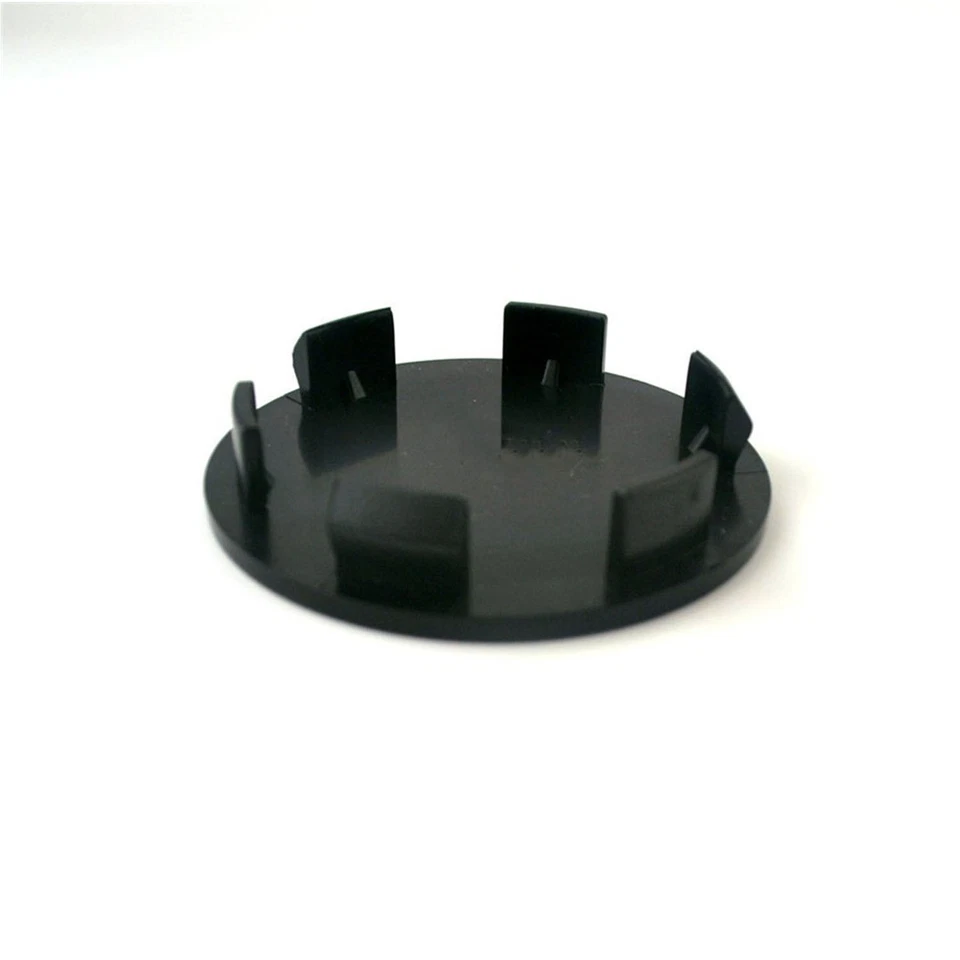 4Pcs Black ABS Plastic 58mm Auto Car Modified Wheel Center Hub Caps Cover — 第 3/4 张图片