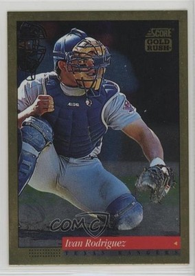 1994 Score Gold Rush Ivan Rodriguez #31 HOF 13ke