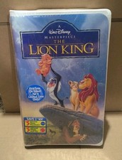 The Lion King (VHS) Factory Sealed New Unopened Masterpiece Movie