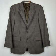 Polo University Club Ralph Lauren Blazer Mens 42R Houndstooth 2 Button