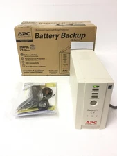 NEW APC Back-UPS CS350 BK350 6 Outlets Uninterruptible Power Supply,No Batt,QTY