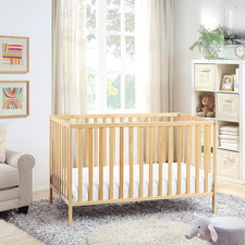 Palmer 3 in 1 Convertible Baby Crib, Natural