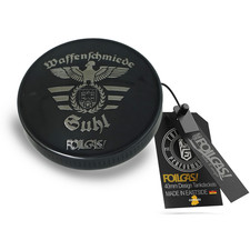 Produktbild - Tankdeckel  Candy Schwarz Waffenschmiede Gravur für Simson S51 S50 KR51 SR50