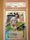 Mike Trout AUTO PSA MT 9 2021 Topps Chrome Update 2021 All-Star Game #MT (AU)