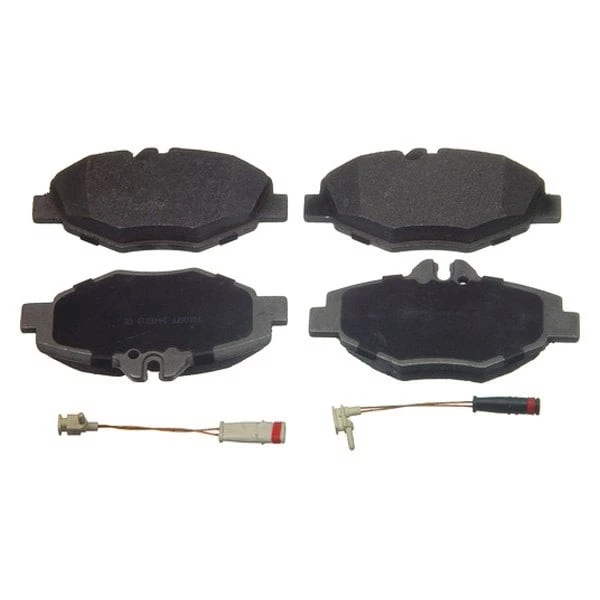 For Mercedes-Benz E320 03-09 ThermoQuiet Semi-Metallic Front Disc Brake Pads Foto 2 de 3