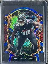 Davidson, Marlon - 2020 Select - Die-Cut - Rookie - Blue Checkerboard