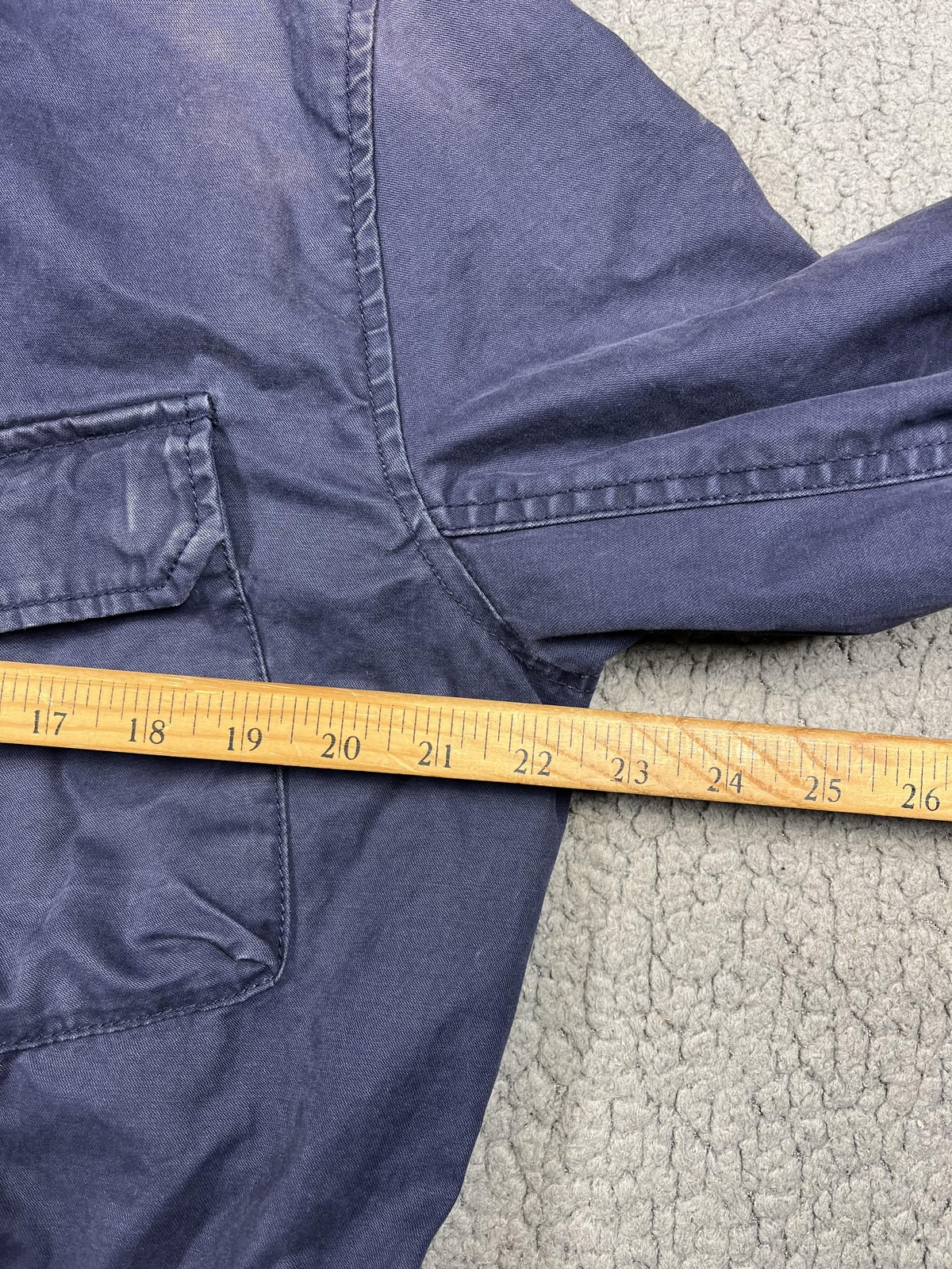 Gap Pendleton Jacket Mens Medium Blue Hooded Fati… - image 6