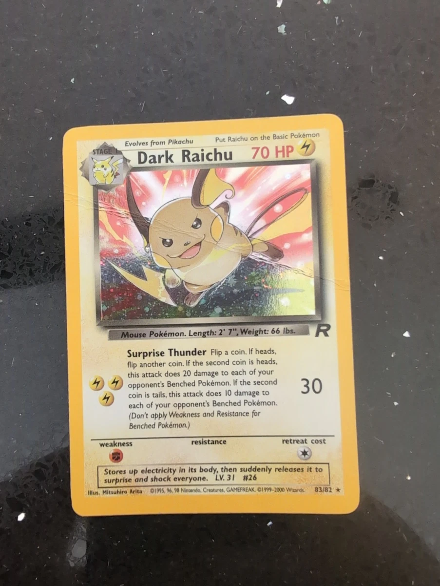 Dark Raichu for sale | eBay