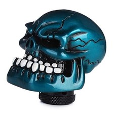 Big Skull Head Shift Knob Manual Car Gear Stick Shifter Handle Green 2 Big Skull Head Shift Knob Manual Car Gear Stick Shifter Handle Green 2