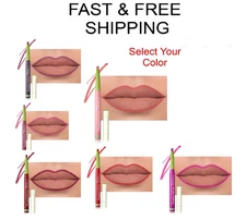 evpct Mauve Triangle Lip Liner Pencil Stick for Women, Select Your Color.